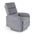 Kép 2/4 - CARINIO elektromos relax fotel masszázs funkcióval, szín: szürke