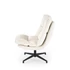 Kép 3/4 - FOFANA forgó pihenőfotel, szín: krém
