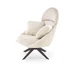 Kép 2/4 - MERRY 2 forgó pihenőfotel, szín: krém