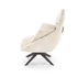 Kép 3/4 - MERRY 2 forgó pihenőfotel, szín: krém