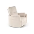 Kép 2/4 - PEGAS elektromos relax fotel, forgó- és hinta funkcióval, szín:  bézs