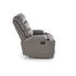 Kép 3/4 - PERUS relax fotel pohártartóval, szín: szürke
