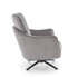 Kép 3/4 - SCAMPI forgó pihenőfotel, szín: szürke
