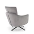 Kép 4/4 - SCAMPI forgó pihenőfotel, szín: szürke