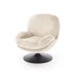 Kép 2/4 - SHELL forgó pihenőfotel, szín: krém